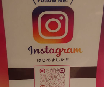 インスタグラム始めました